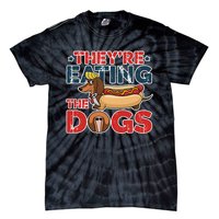 They Are Eating The Dogs Donald Trump Debate 2024 Tie-Dye T-Shirt