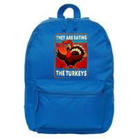 They Are Eating Turkey Funny Donald Trump 16 in Basic Backpack