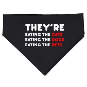 They Are Eating The Dogs USA-Made Doggie Bandana