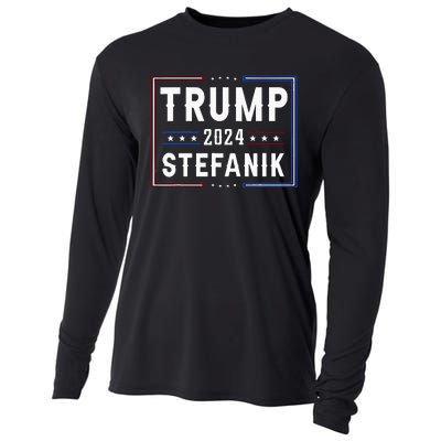 Trump And Elise Stefanik Vp Vice President 2024 Republicans Cooling Performance Long Sleeve Crew