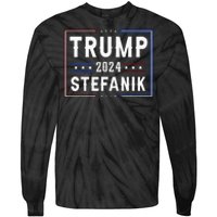 Trump And Elise Stefanik Vp Vice President 2024 Republicans Tie-Dye Long Sleeve Shirt