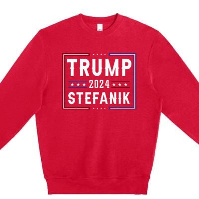 Trump And Elise Stefanik Vp Vice President 2024 Republicans Premium Crewneck Sweatshirt