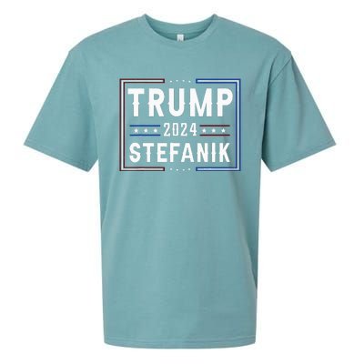 Trump And Elise Stefanik Vp Vice President 2024 Republicans Sueded Cloud Jersey T-Shirt