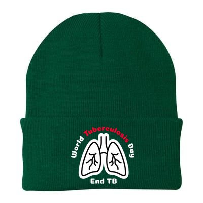 Tuberculosis Awareness End Tb Knit Cap Winter Beanie