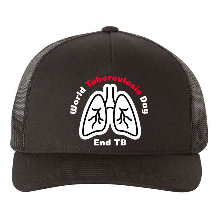 Tuberculosis Awareness End Tb Yupoong Adult 5-Panel Trucker Hat