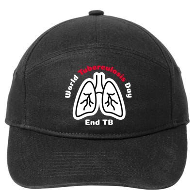 Tuberculosis Awareness End Tb 7-Panel Snapback Hat