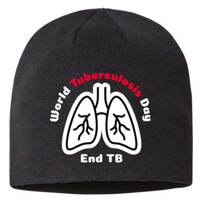 Tuberculosis Awareness End Tb Sustainable Beanie