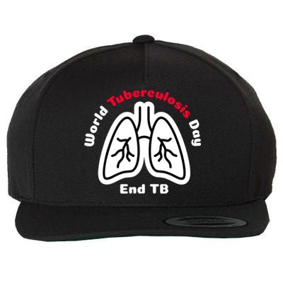 Tuberculosis Awareness End Tb Wool Snapback Cap