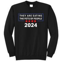 They Are Eating The Pets Of People Funny Political Quote Sweatshirt