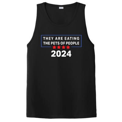 They Are Eating The Pets Of People Funny Political Quote PosiCharge Competitor Tank