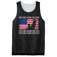 They Are Eating The Dogs The Cats The Pets Mesh Reversible Basketball Jersey Tank