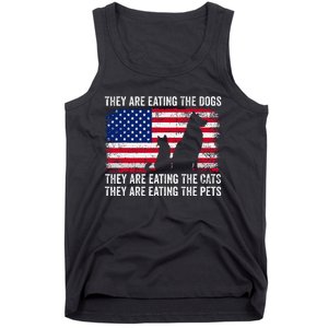 They Are Eating The Dogs The Cats The Pets Tank Top