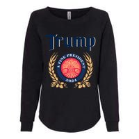 Trump A Fine President 2024 Womens California Wash Sweatshirt