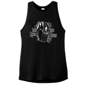 The Addams Family TV Series – Mothers Day Morticia Wednesday Ladies PosiCharge Tri-Blend Wicking Tank