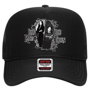 The Addams Family TV Series – Mothers Day Morticia Wednesday High Crown Mesh Back Trucker Hat