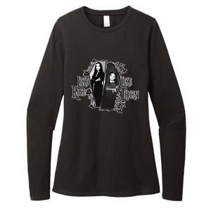 The Addams Family TV Series – Mothers Day Morticia Wednesday Womens CVC Long Sleeve Shirt