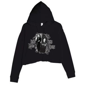 The Addams Family TV Series – Mothers Day Morticia Wednesday Crop Fleece Hoodie