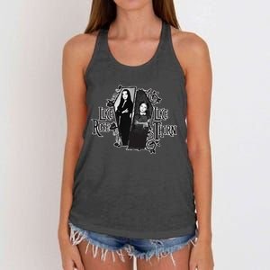 The Addams Family TV Series – Mothers Day Morticia Wednesday Women's Knotted Racerback Tank