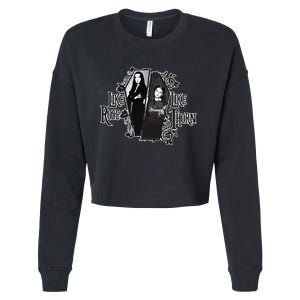 The Addams Family TV Series – Mothers Day Morticia Wednesday Cropped Pullover Crew