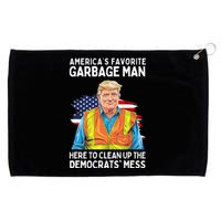 Trump AmericaS Favorite Garbage Man Trump In Trash Truck Grommeted Golf Towel