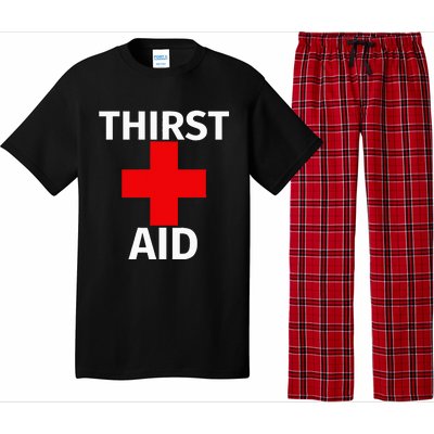 Thirst Aid Funny Drinking Pajama Set