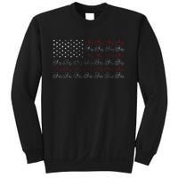 Tractor American Flag Farmer Sweatshirt