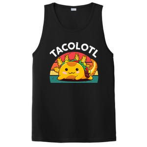 Taco Axolotl Funny Taco Tuesday Mexican PosiCharge Competitor Tank