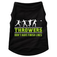 Track And Field Throwing Shot Put Outfit Finish Line Doggie Tank