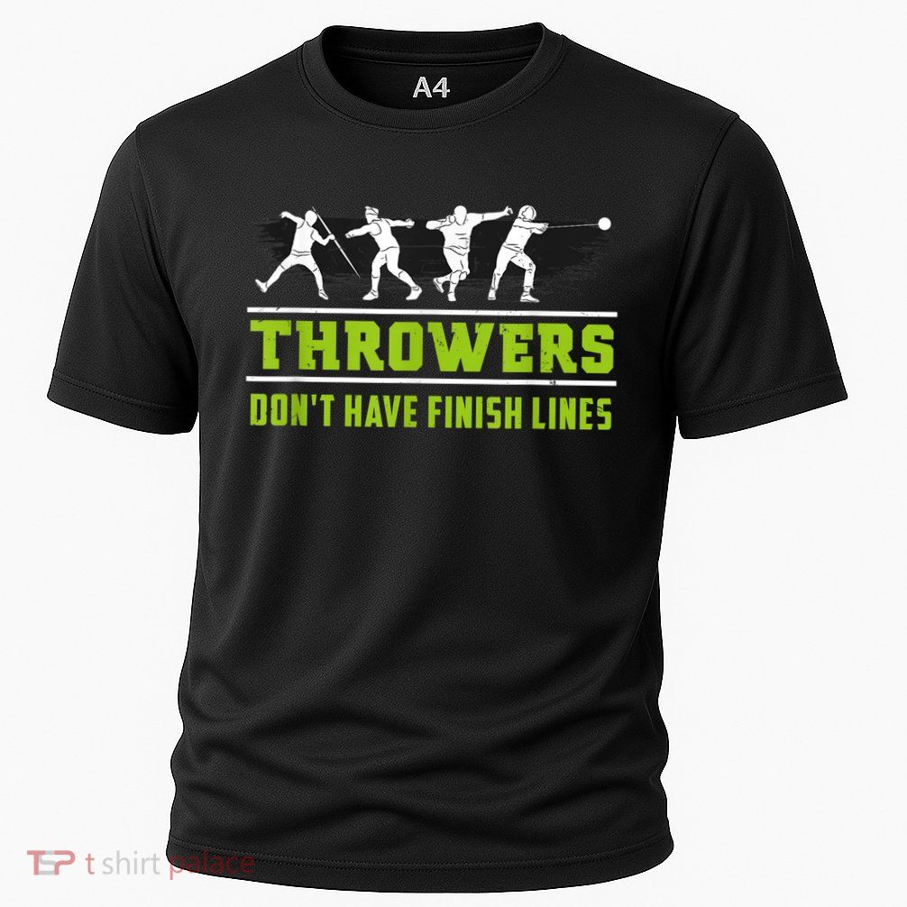 Track And Field Throwing Shot Put Outfit Finish Line Performance Shirt