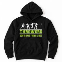Track And Field Throwing Shot Put Outfit Finish Line Hoodie