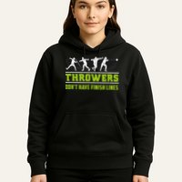 Track And Field Throwing Shot Put Outfit Finish Line Hoodie