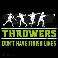 Track And Field Throwing Shot Put Outfit Finish Line Apron