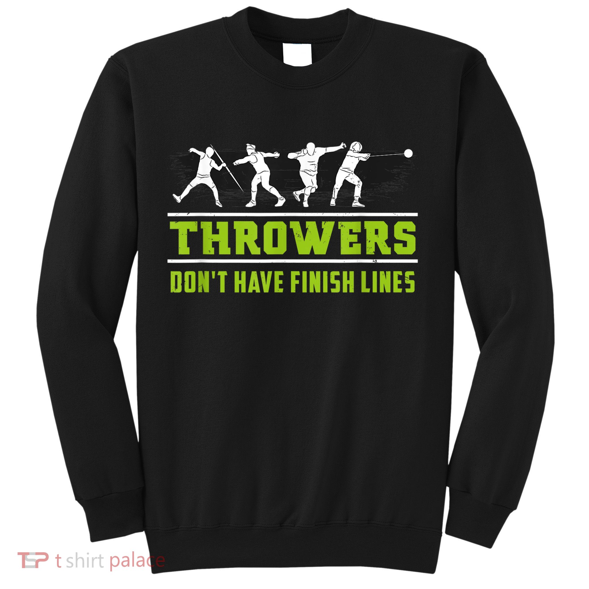 Track And Field Throwing Shot Put Outfit Finish Line Sweatshirt