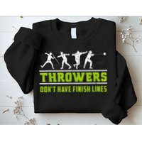 Track And Field Throwing Shot Put Outfit Finish Line Sweatshirt