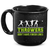 Track And Field Throwing Shot Put Outfit Finish Line 15oz Campfire Ceramic Mug