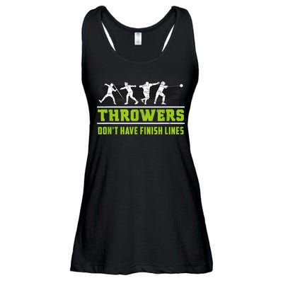 Track And Field Throwing Shot Put Outfit Finish Line Ladies Essential Flowy Tank