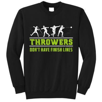 Track And Field Throwing Shot Put Outfit Finish Line Tall Sweatshirt