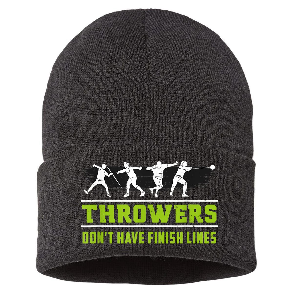 Track And Field Throwing Shot Put Outfit Finish Line Sustainable Knit Beanie