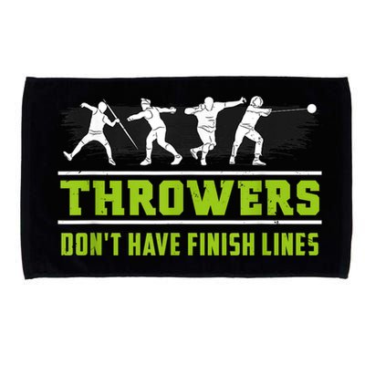 Track And Field Throwing Shot Put Outfit Finish Line Microfiber Hand Towel