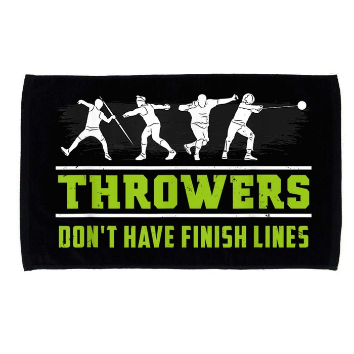 Track And Field Throwing Shot Put Outfit Finish Line Microfiber Hand Towel
