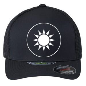 Taiwan Air Force Roundel Flag Taiwanese Armed Forces Gift Flexfit Unipanel Trucker Cap