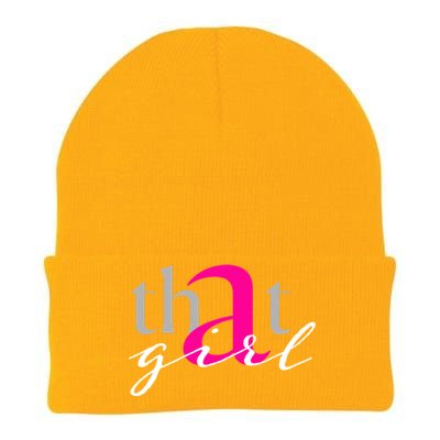 That A Female Affirmation Black Magic Meaningful Gift Knit Cap Winter Beanie