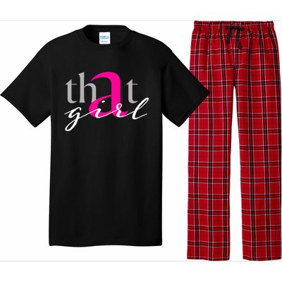 That A Female Affirmation Black Magic Meaningful Gift Pajama Set