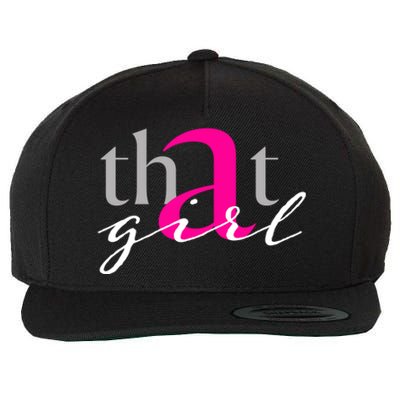 That A Female Affirmation Black Magic Meaningful Gift Wool Snapback Cap