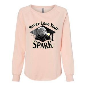 The Addams Family Tv Series – Uncle Fester Graduation Spark Womens California Wash Sweatshirt