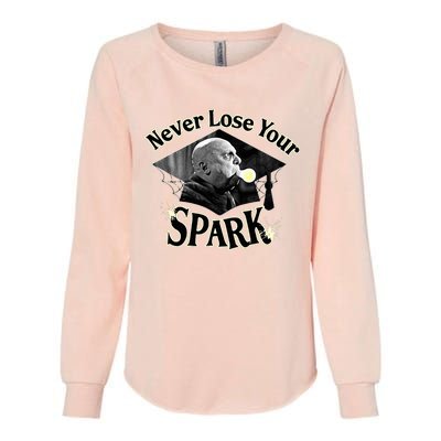 The Addams Family Tv Series – Uncle Fester Graduation Spark Womens California Wash Sweatshirt