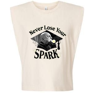 The Addams Family Tv Series – Uncle Fester Graduation Spark Garment-Dyed Women's Muscle Tee