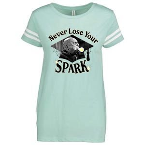 The Addams Family Tv Series – Uncle Fester Graduation Spark Enza Ladies Jersey Football T-Shirt