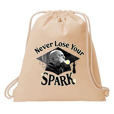 The Addams Family Tv Series – Uncle Fester Graduation Spark Drawstring Bag