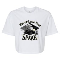 The Addams Family Tv Series – Uncle Fester Graduation Spark Bella+Canvas Jersey Crop Tee